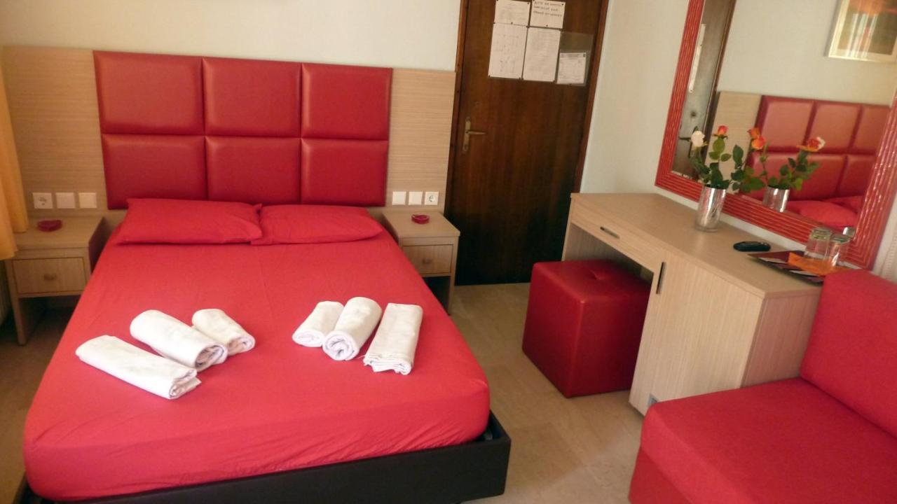 Hotel White Rose Beach Olympiakí Aktí Zimmer foto